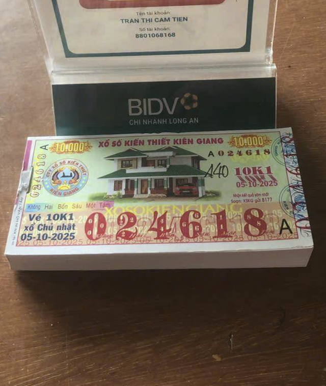 140 vé trúng xổ số miền Nam ngày 5 tháng 10 đài Kiên Giang vừa lộ diện - Ảnh 1.