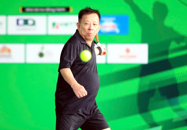 Nhiều khoảnh khắc th&uacute; vị giải quần vợt doanh nghiệp-doanh nh&acirc;n TP.HCM mở rộng 2025- Ảnh 4.