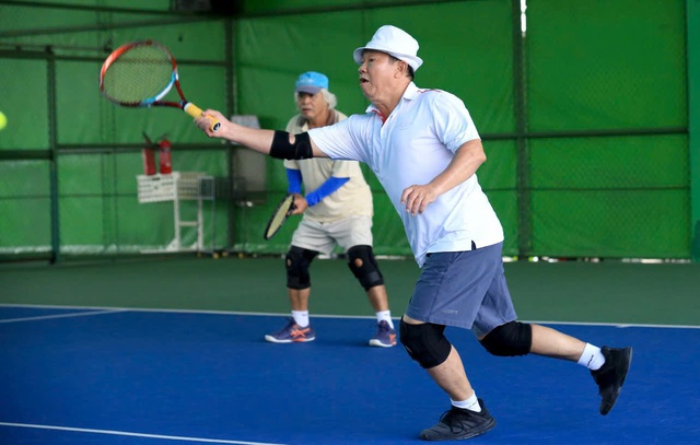 Nhiều khoảnh khắc th&uacute; vị giải quần vợt doanh nghiệp-doanh nh&acirc;n TP.HCM mở rộng 2025- Ảnh 7.