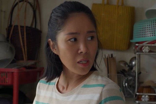 L&ecirc; Phương lần đầu l&agrave;m 'người t&igrave;nh m&agrave;n ảnh' của Th&aacute;i H&ograve;a - Ảnh 2.