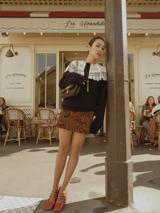 Thời trang vintage, sức hút từ phong cách nổi bật nhất mùa thu- Ảnh 3. Thời trang vintage, sức hút từ phong cách nổi bật nhất mùa thu- Ảnh 3.