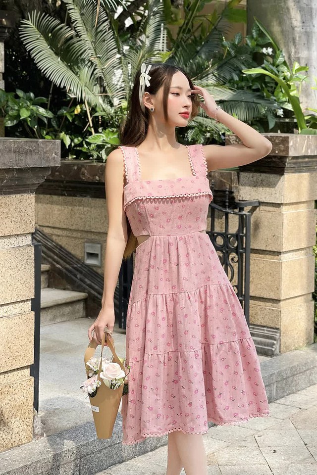 Đầm hoa là bản hòa ca của sự nữ tính và lãng mạn - Ảnh 8.