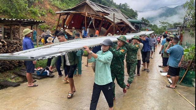 Hai vợ chồng tử vong trong vụ sạt lở núi ở Thanh Hóa - Ảnh 2.