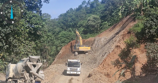 Cận cảnh quá trình nâng cấp QL28B chậm tiến độ tại Lâm Đồng- Ảnh 1.