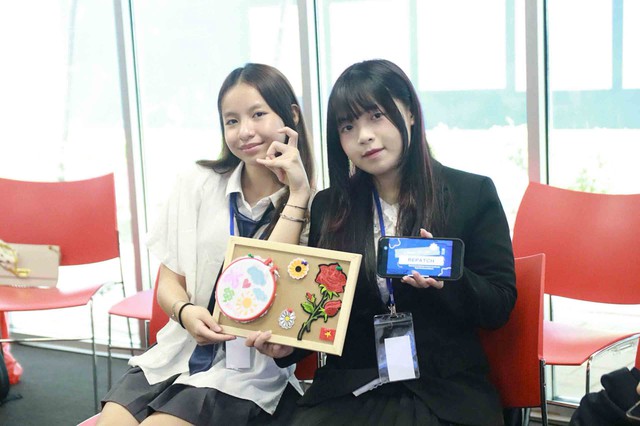 Nữ sinh với dự án “chữa lành” môi trường tham dự liên hoan quốc tế- Ảnh 1. Nữ sinh với dự án “chữa lành” môi trường tham dự liên hoan quốc tế- Ảnh 1.