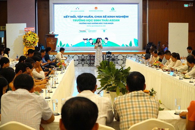 Trường học cần tạo ra văn hóa không rác…