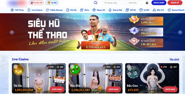 Website cờ bạc trực tuyến ngày càng tin…
