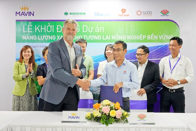 Mavin đầu tư dự án năng lượng mặt trời …
