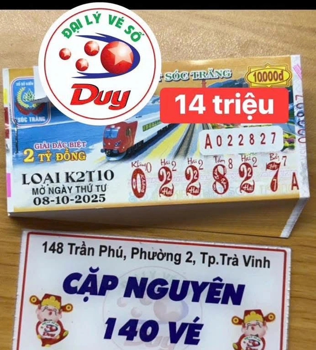 140 tờ trúng xổ số miền Nam n…