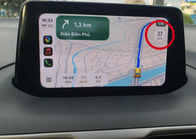Nhược điểm của Google Maps khi sử dụng trên ô tô - Ảnh 2. Nhược điểm của Google Maps khi sử dụng trên ô tô - Ảnh 2.