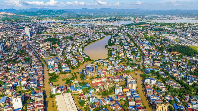 Thái Nguyên có 200.000 nhà ngập lụt, phải khẩn cấp chống tràn đê Hà Châu- Ảnh 1.