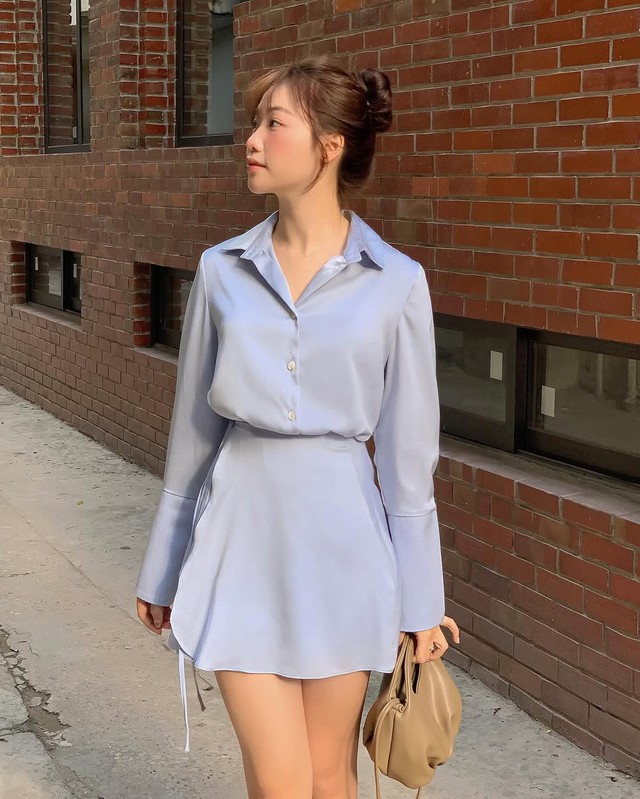 Tỏa sáng nơi công sở với áo sơ mi lụa sang trọng- Ảnh 3.