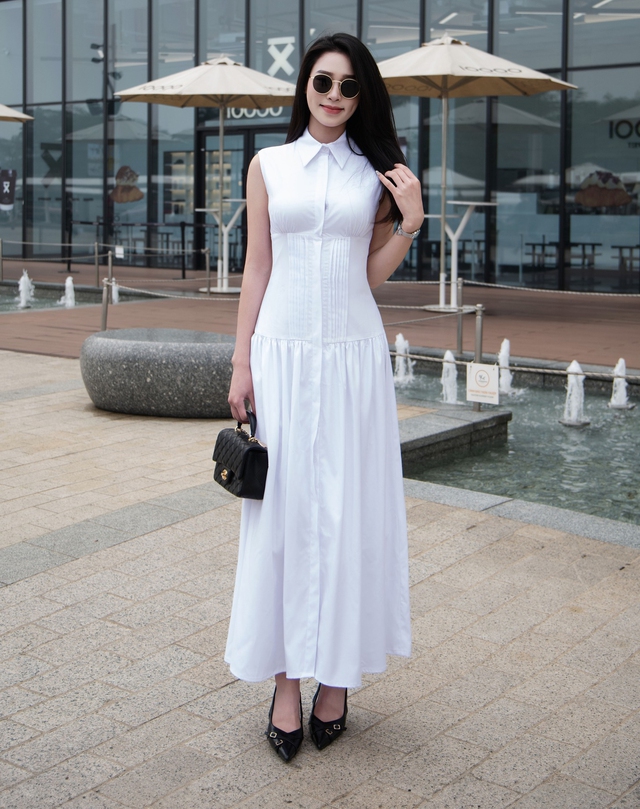 Tủ đồ trắng đen chẳng bao giờ hết mốt - Ảnh 3.