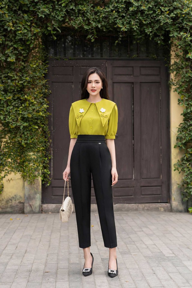 Trẻ hóa phong cách với áo cổ thủy thủ - Ảnh 5.