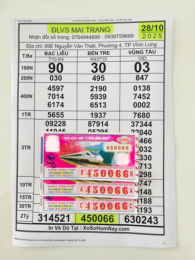 Trúng độc đắc 6 tỉ xổ số miền Nam, vợ chồng về hưu lấy tiền dưỡng già - Ảnh 1.