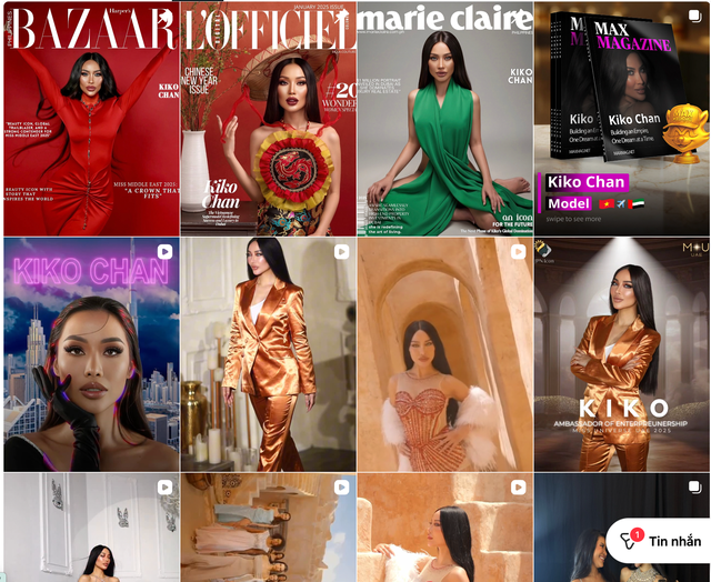 Mỹ nhân Việt thi Miss Universe UAE 2025, hơn 5 triệu người theo dõi Instagram là ai? - Ảnh 2. Mỹ nhân Việt thi Miss Universe UAE 2025, hơn 5 triệu người theo dõi Instagram là ai? - Ảnh 2.