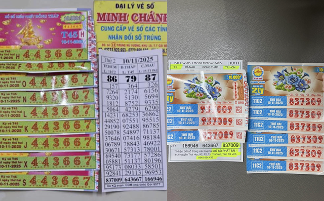 Hàng loạt vé vừa trúng xổ số miền Nam ngày 10 tháng 11, nhiều người... 'xin vía' - Ảnh 1.