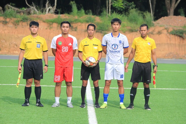 Bảng C tử thần, đội Trường ĐH Thủy Lợi đại chiến Trường ĐH Đồng Th&aacute;p- Ảnh 6.