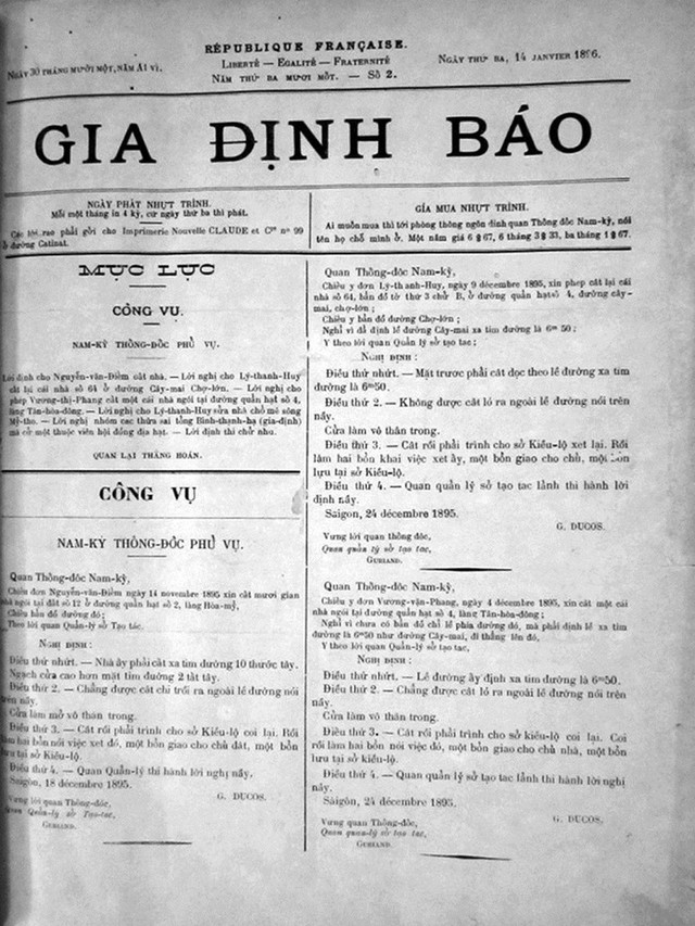 Sài Gòn xưa du ký: Những tờ báo đầu tiên- Ảnh 3.