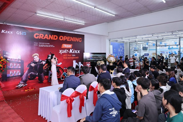 Kixx hợp tác GS25 mở điểm bán và thay nhớt xe máy dành cho khách bận rộn - Ảnh 3.