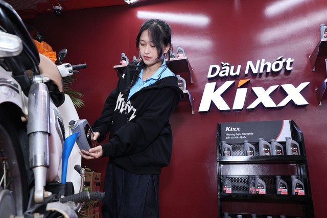 Kixx hợp tác GS25 mở điểm bán và thay nhớt xe máy dành cho khách bận rộn - Ảnh 5.