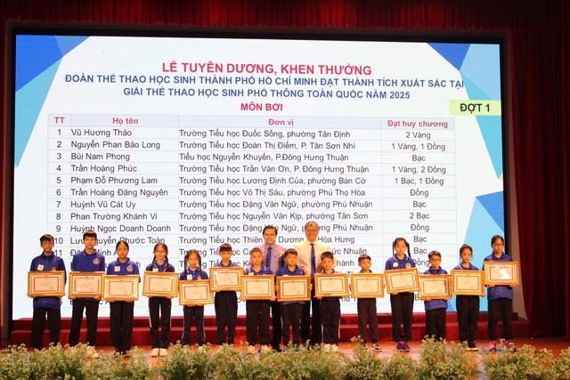 Thần tượng 'n&agrave;ng ti&ecirc;n c&aacute;' &Aacute;nh Vi&ecirc;n, nữ sinh li&ecirc;n tiếp gi&agrave;nh huy chương v&agrave;ng bơi lội- Ảnh 2.