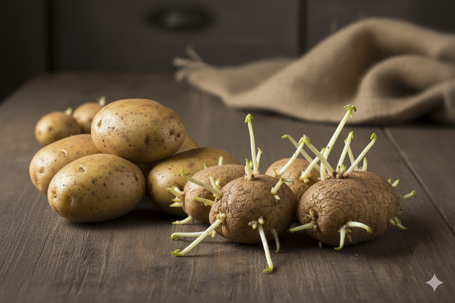 Điều gì xảy ra khi ăn khoai tây mọc mầm?- Ảnh 1.