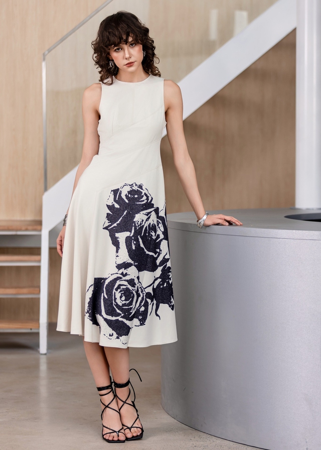 Váy midi đa năng (.) - Ảnh 1.