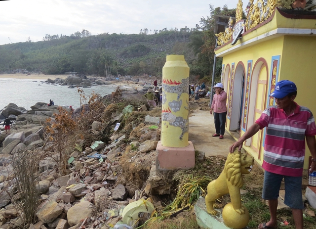 Di t&iacute;ch Sa Huỳnh hư hại v&igrave; b&atilde;o- Ảnh 2.