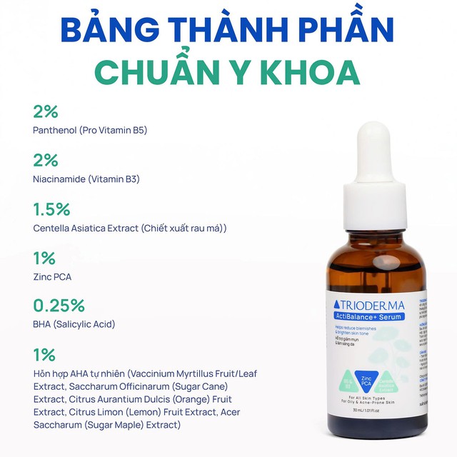 Hướng dẫn sử dụng serum giúp ngừa mụn Trioderma đúng chuẩn chuyên gia cho da khỏe đẹp - Ảnh 3.