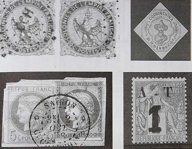 S&agrave;i G&ograve;n xưa du k&yacute;: Tem thư S&agrave;i G&ograve;n- Ảnh 2.