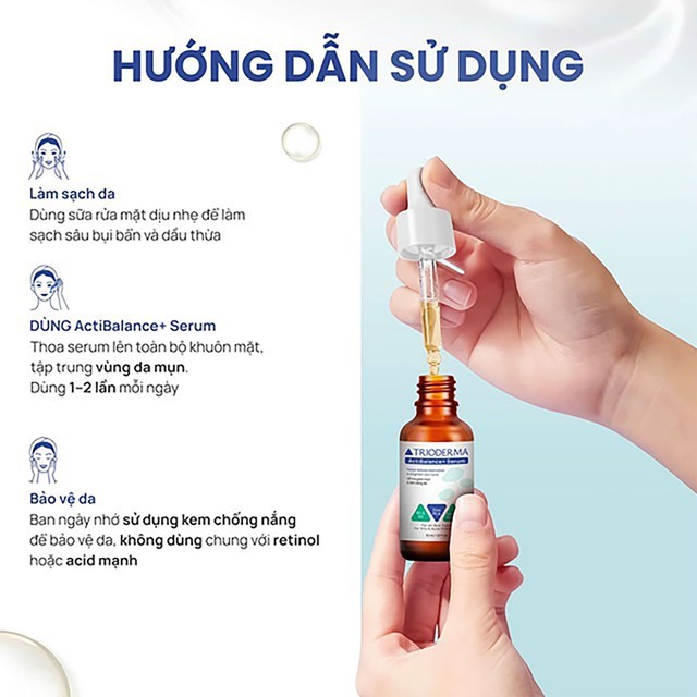 Hướng dẫn sử dụng serum giúp ngừa mụn Trioderma đúng chuẩn chuyên gia cho da khỏe đẹp - Ảnh 7.