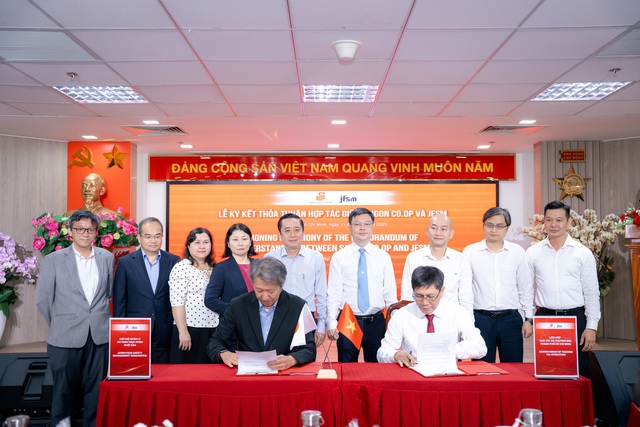 Saigon Co.op k&yacute; hợp t&aacute;c với Hiệp hội quản l&yacute; An to&agrave;n Thực phẩm Nhật Bản  - Ảnh 1.
