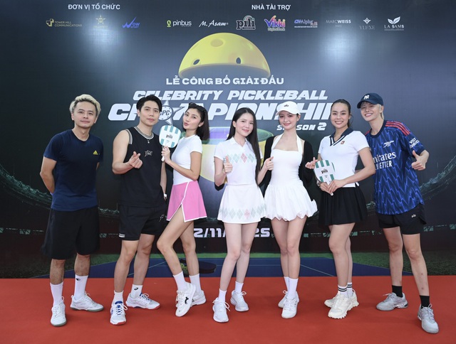 Giải pickleball người nổi tiếng m&ugrave;a 2: Hứa hẹn quy m&ocirc;, b&ugrave;ng nổ hơn- Ảnh 2.