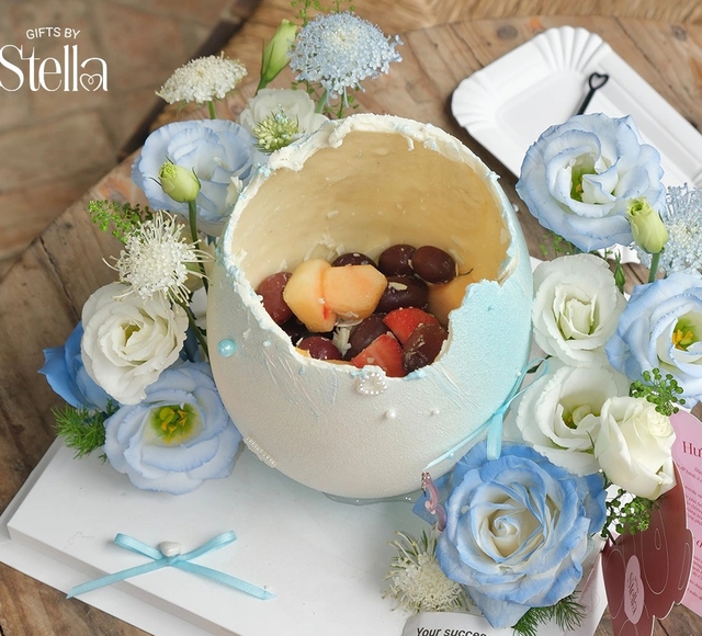 Độc lạ b&aacute;nh h&igrave;nh quả trứng &lsquo;g&acirc;y sốt&rsquo; mạng x&atilde; hội - Ảnh 5.