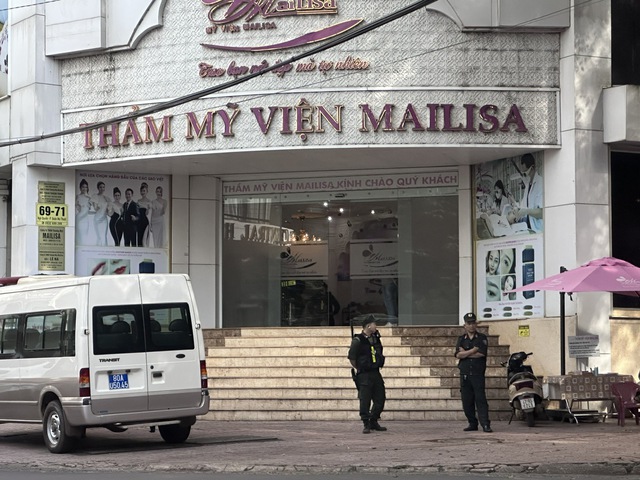 Đắk Lắk: Cảnh sát xuất hiện tại trụ sở thẩm mỹ viện Mailisa- Ảnh 1.