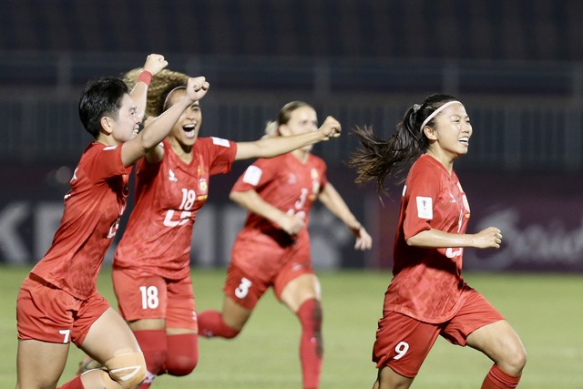 C&uacute;p C1 ch&acirc;u &Aacute;: Huỳnh Như lập si&ecirc;u phẩm, CLB nữ TP.HCM thắng kịch t&iacute;nh CLB Philippines- Ảnh 2.