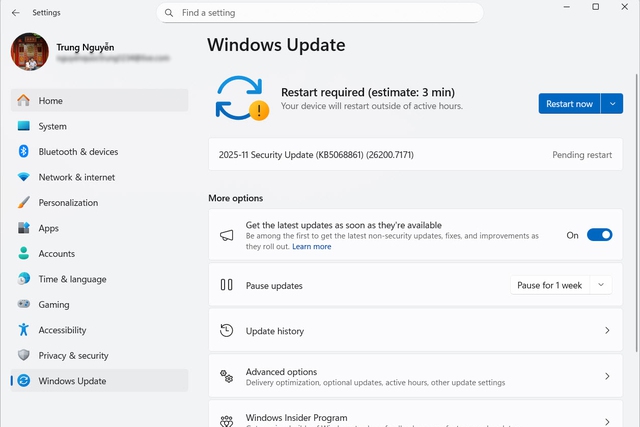 Microsoft cảnh b&aacute;o người d&ugrave;ng Windows cần cập nhật hệ thống ngay - Ảnh 2.