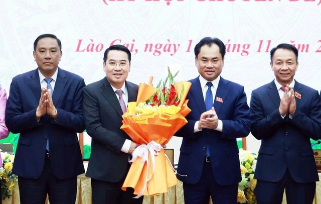 Ông Nguyễn Tuấn Anh làm Chủ tịch UBND tỉnh Lào Cai- Ảnh 1.