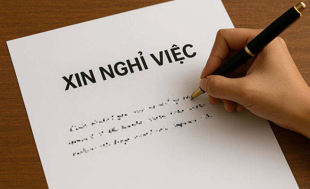 Nhiều người cho rằng thái độ xin nghỉ việc cũng đánh giá được sự trách nhiệm, tính cách của một người