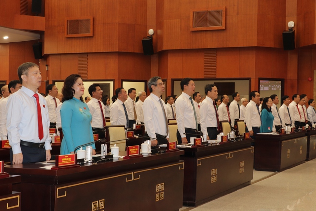 Khai mạc kỳ họp thứ 5 HĐND TP.HCM khóa X- Ảnh 1. Khai mạc kỳ họp thứ 5 HĐND TP.HCM khóa X- Ảnh 1.