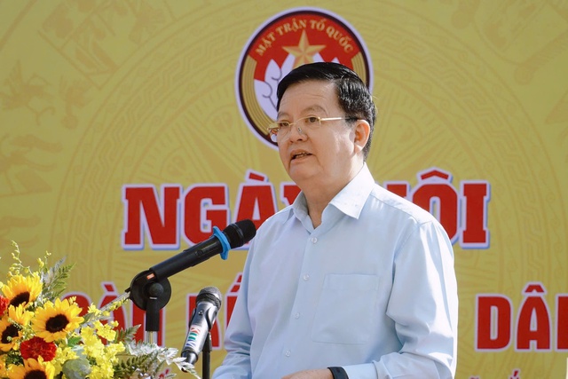 Ph&oacute; thủ tướng Mai Văn Ch&iacute;nh dự Ng&agrave;y hội Đại đo&agrave;n kết to&agrave;n d&acirc;n tộc Kh&aacute;nh H&ograve;a - Ảnh 3.