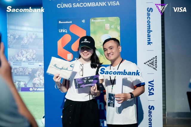 Sacombank đồng hành cùng Visa tại sự kiện thể thao điện tử EA SPORTS FC PRO FESTIVAL - Ảnh 1. Sacombank đồng hành cùng Visa tại sự kiện thể thao điện tử EA SPORTS FC PRO FESTIVAL - Ảnh 1.