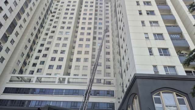 TP.HCM: Ch&aacute;y căn hộ tầng 12 chung cư Dream Home Palace- Ảnh 2.