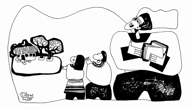 G&aacute;nh con chữ qua đ&egrave;o - Truyện ngắn dự thi của Lam Tịnh - Ảnh 1.