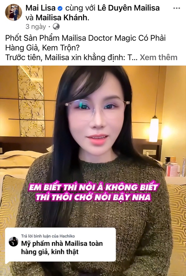 Thẩm mỹ viện Mailisa từng b&aacute;n mỹ phẩm g&igrave;?- Ảnh 4.