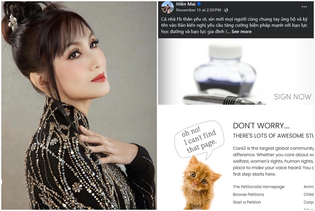 Đường link kêu gọi ký tên phòng chống bạo lực học đường của Hiền Mai biến mất- Ảnh 1. Đường link kêu gọi ký tên phòng chống bạo lực học đường của Hiền Mai biến mất- Ảnh 1.