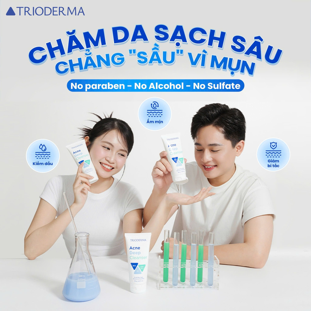 Trioderma - Hành trình thấu hiểu và chăm sóc làn da dầu mụn người Việt- Ảnh 2. Trioderma - Hành trình thấu hiểu và chăm sóc làn da dầu mụn người Việt- Ảnh 2.