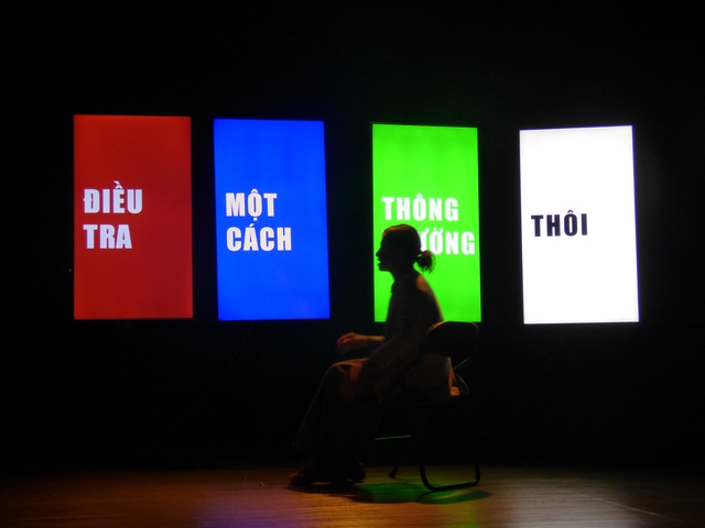 ‘Ảo quan’ của sân khấu 5B mở màn Liên hoan quốc tế Sân khấu thử nghiệm 2025- Ảnh 2. ‘Ảo quan’ của sân khấu 5B mở màn Liên hoan quốc tế Sân khấu thử nghiệm 2025- Ảnh 2.