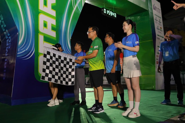 Hoa hậu Lý Kim Thảo chia sẻ dự định hôn nhân và trải nghiệm giả chạy Marathon - Ảnh 1. Hoa hậu Lý Kim Thảo chia sẻ dự định hôn nhân và trải nghiệm giả chạy Marathon - Ảnh 1.